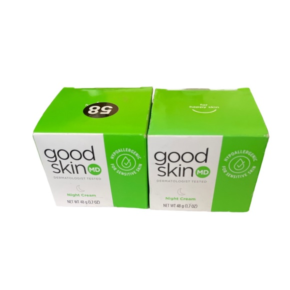 Good Skin Dermatologist Tested Night Cream & Facial Moisturizer With Sunscreen - Picture 3 of 3